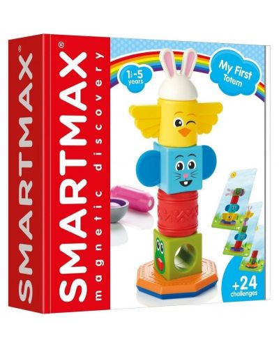 Конструктор Smart Games Smartmax - Моят първи тотем - 1