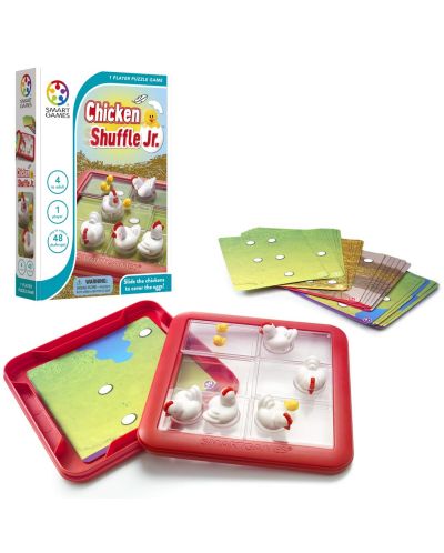 Детска игра Smart Games - Chicken Shuffle JR - 4