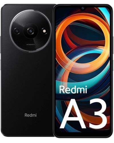 Смартфон Xiaomi - Redmi A3, 6.71'', 4GB/128GB, Midnight Black - 1