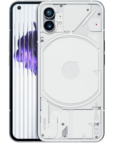 Смартфон Nothing - Phone 1 5G, 6.55'', 8GB/256GB, White - 1