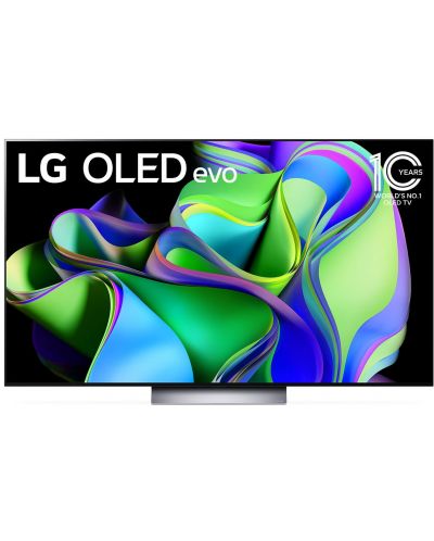 Смарт телевизор LG - OLED55C31LA, 55'', OLED, 4K, сив - 1