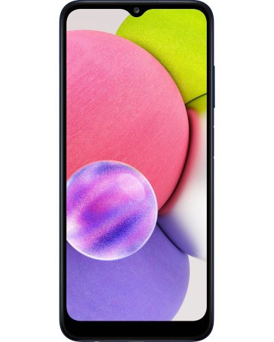 Смартфон Samsung - Galaxy A03, 6.5, 4GB/64GB, син - 2
