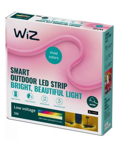 Смарт LED лента WiZ - Outdoor RGBW, 24W, 5 m - 3
