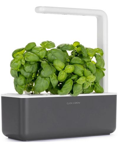 Смарт саксия Click and Grow - Smart Garden 3, 8 W, сива - 4
