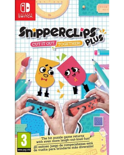 Snipper Clips Plus: Cut it out Together! (Nintendo Switch) - 1