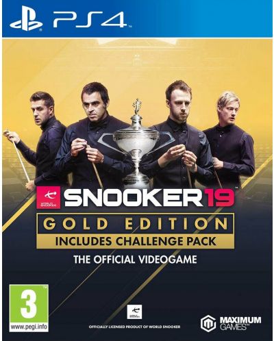 Snooker 19 - Gold Edition (PS4)