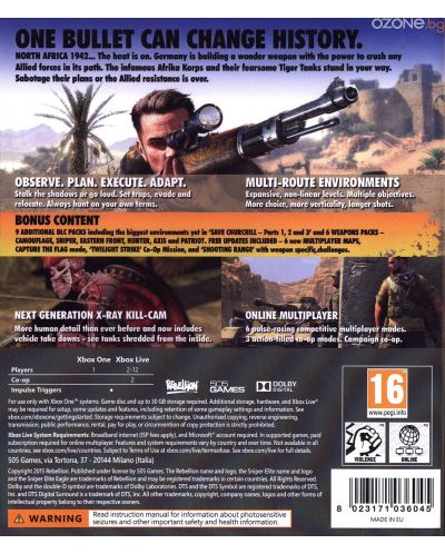 Sniper Elite 3: Ultimate Edition (Xbox One) - 5