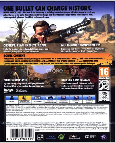 Sniper Elite 3: Ultimate Edition (PS4) - 14