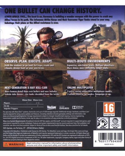 Sniper Elite 3 (Xbox One) - 5