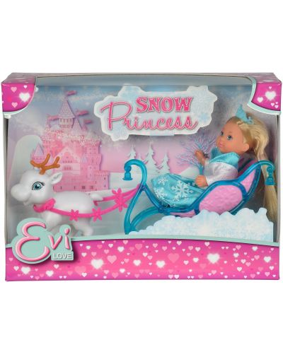 Кукла Simba Toys Evi Love - Еви, снежна принцеса - 2