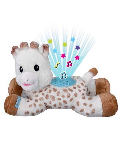 Sophie la Girafe Софи жирафчето 3 в 1 музикална нощна лампа плюшена играчка - 1