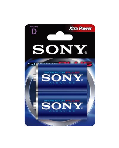 Батерия Sony AM1-B2D алкална D, 2 броя - 1
