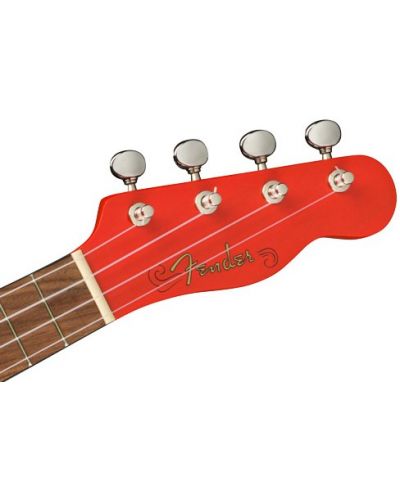 Сопрано укулеле Fender - Venice Limited Edition FRD, червено - 4