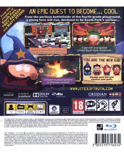 South Park: The Stick of Truth - Essentials (PS3) - 3