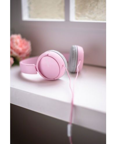 Слушалки Sony MDR-ZX110AP - розови - 2