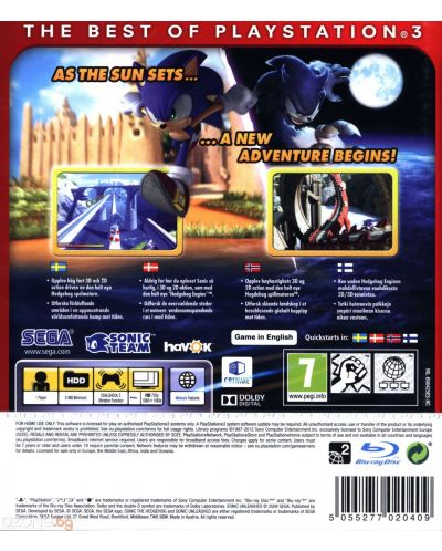 Sonic Unleashed - Essentials (PS3) - 10