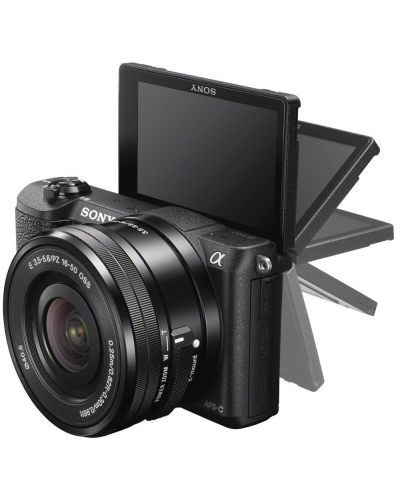 Фотоапарат Sony Exmor APS HD ILCE-5100L, Черен - 3