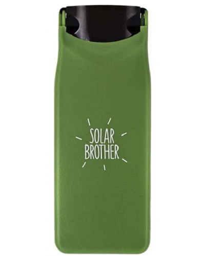 Соларна запалка Solar Brother - зелена - 1