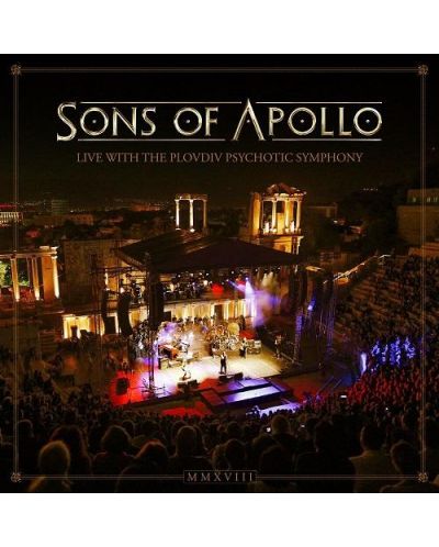 Sons Of Apollo - Live With The Plovdiv Psychotic Symphony (3 CD + DVD Digipak in Slipcase) - 1
