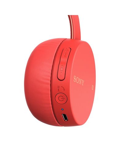 Слушалки Sony WH-CH400 - червени - 2