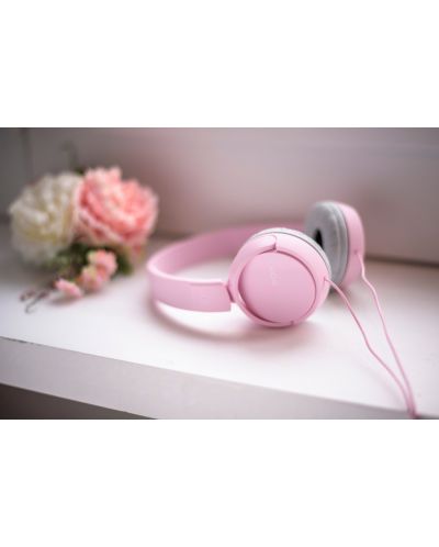 Слушалки Sony MDR-ZX110AP - розови - 3