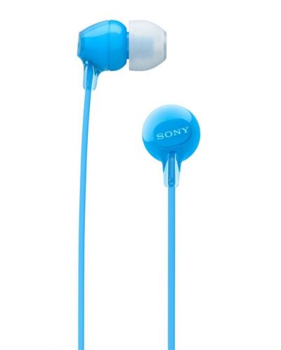 Слушалки Sony WI-C300 - сини - 2