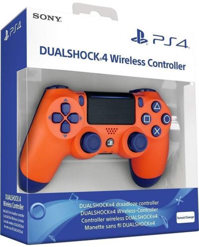 Sony DualShock 4 V2 - Sunset Orange - 6