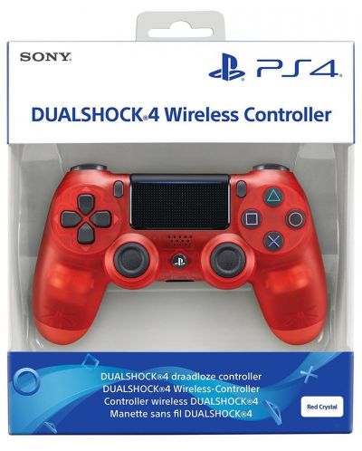 Sony DualShock 4 V2 - Red Translucent - 5