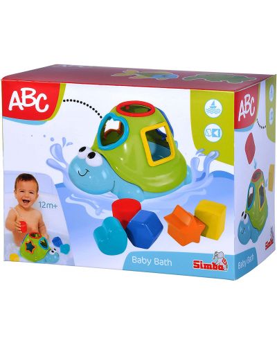 Сортер за баня Simba Toys ABC - Костенурка - 3