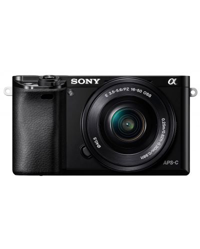 Фотоапарат Sony Exmor APS HD ILCE-6000L, Черен - 1