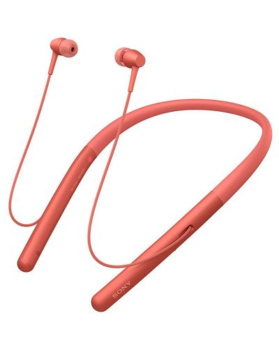Слушалки Sony WI-H700 - червени - 1