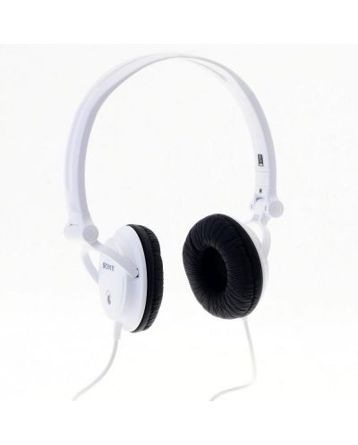 Слушалки Sony MDR-V150 - бели - 3