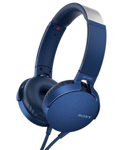 Слушалки Sony MDR-550AP - сини - 1