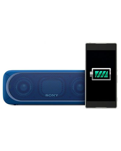 Мини колонка Sony SRS-XB30 - синя - 2