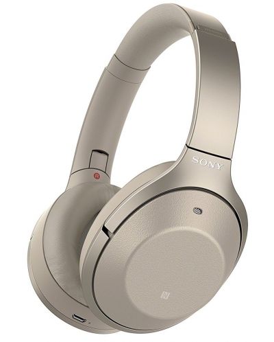 Слушалки Sony WH-1000XM2 - златисти - 1