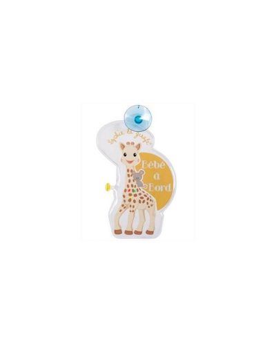 Светещ знак Sophie la Girafe - Бебе в колата