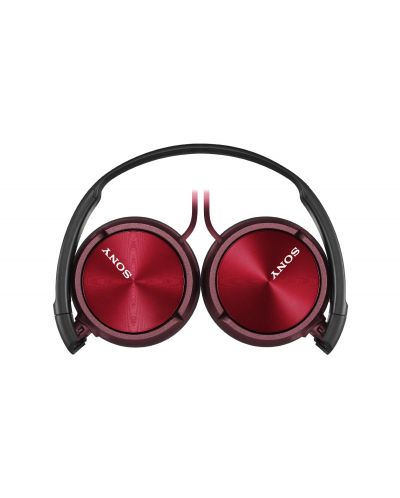 Слушалки Sony MDR-ZX310 - червени - 2