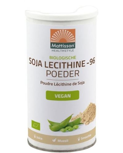 Soy Lecithin Powder, 200 g, Mattisson Healthstyle - 1