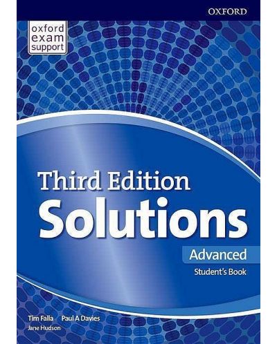 Solutions Advanced Student's Book (3rd Edition) / Английски език - ниво C1: Учебник - 1