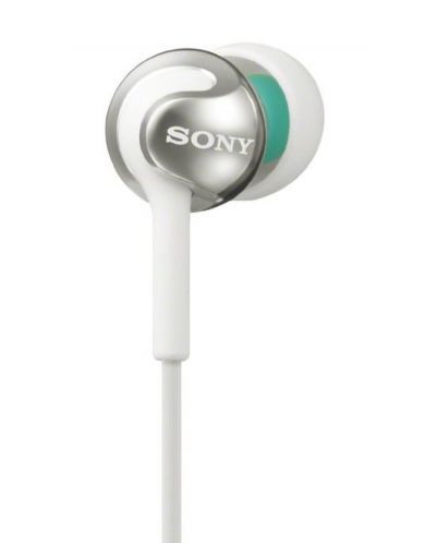Слушалки Sony MDR-EX110LP - бели - 2