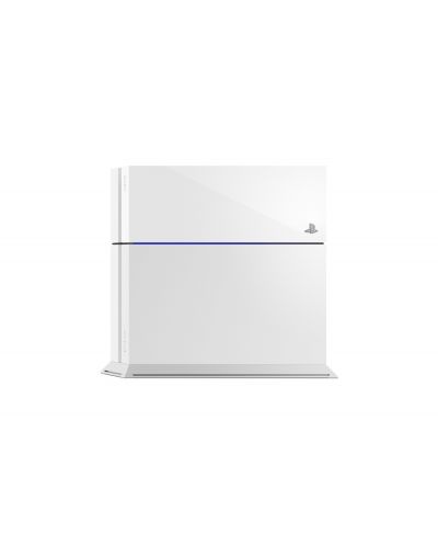 Sony PlayStation 4 - Glacier White (500GB) + подарък 2 игри за PS4 - 5