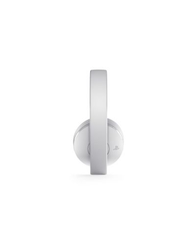 Слушалки с микрофон Sony 2.0 - 7.1 Surround, безжични, златисти/бели - 6