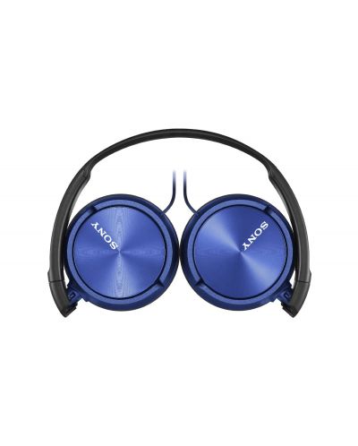 Слушалки с микрофон Sony MDR-ZX310AP - черни/сини - 2
