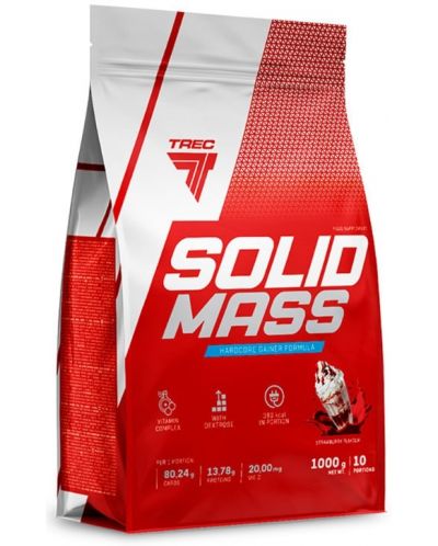 Solid Mass, ягода, 1000 g, Trec Nutrition - 1