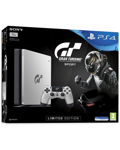Sony PlayStation 4 Slim 1TB Limited Edition + Gran Turismo Sport - 1