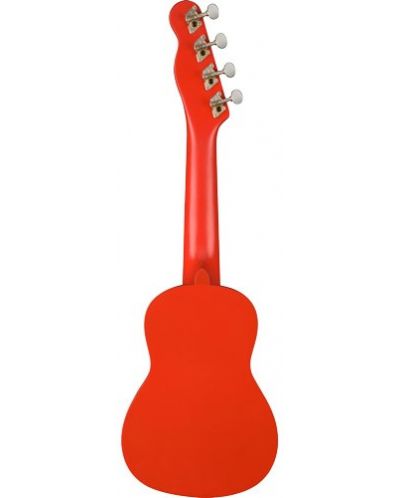 Сопрано укулеле Fender - Venice Limited Edition FRD, червено - 2