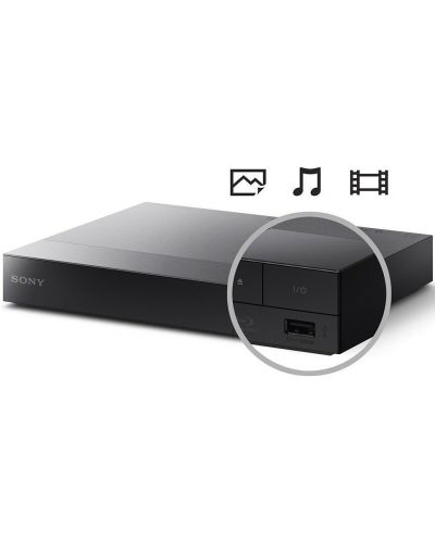 Blu-Ray плейър Sony BDP-S3700 - черен - 3