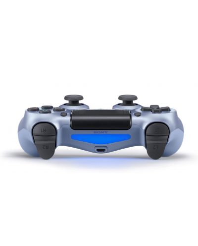 Контролер - DualShock 4 - Titanium Blue, v2, син - 4