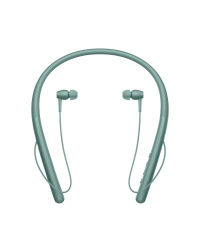 Слушалки с микрофон Sony WI-H700 - зелени - 7