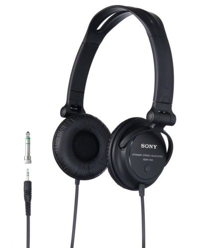 Слушалки Sony MDR-V150 - черни - 4